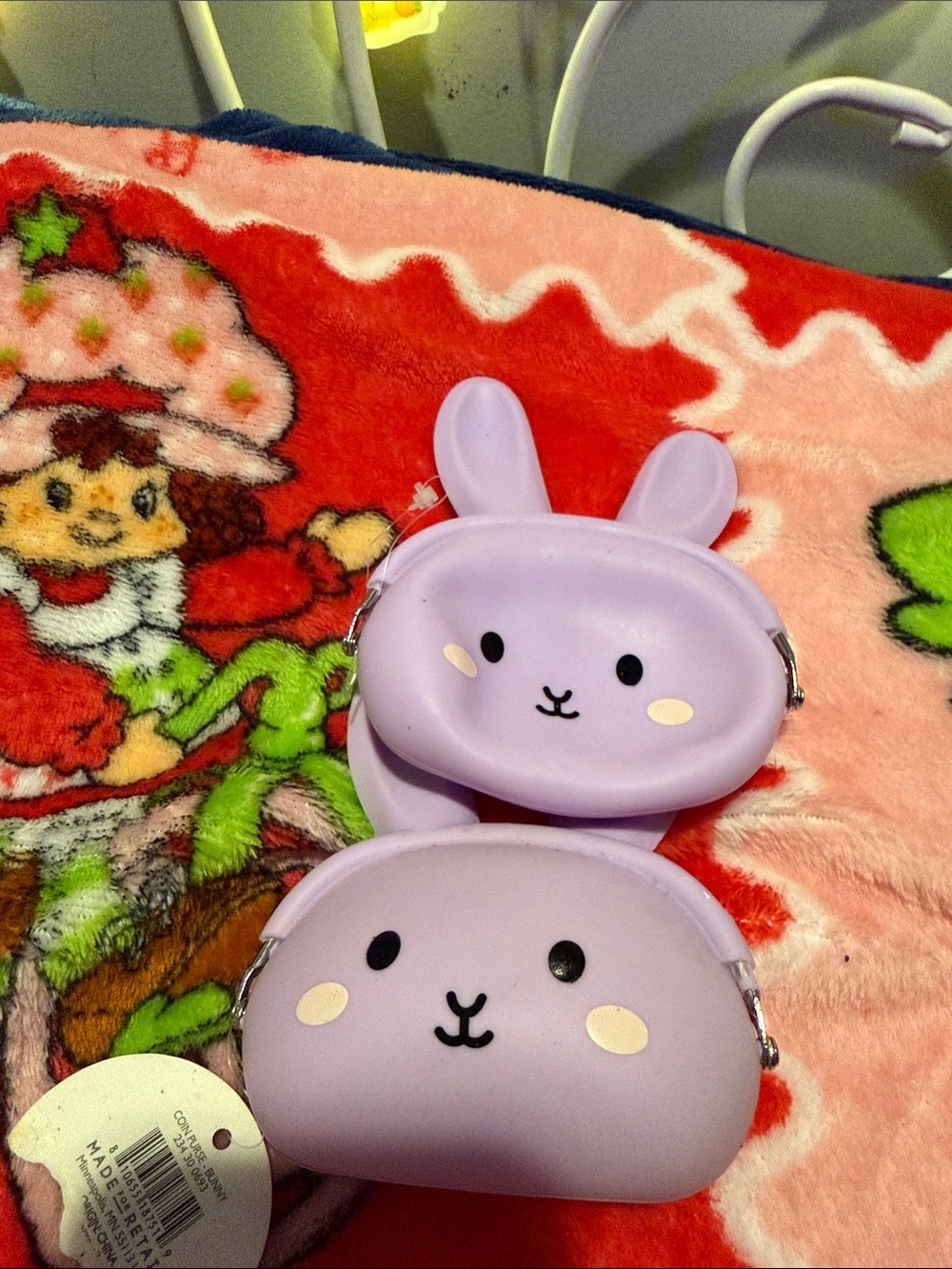 Target Lavender Bunny Kids Coin Pouches Set